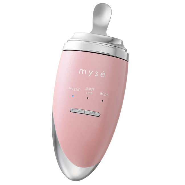 「mysé(ミーゼ)」より、新形状スプーンヘッドを搭載したピーリング美顔器『ディープスキンクリア』新発売
