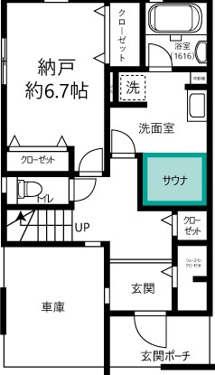 西東京市PJ　A棟１階平面図