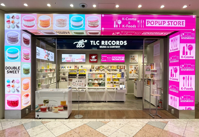 9/1 K-Cosme & K-Foods POPUP STOREが『TLC RECORDS』に期間限定