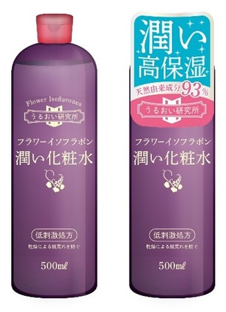 国産青汁売上No.1※1の日本薬健より初の化粧品ブランド「うるおい研究所」誕生　女性の美しさのリズムに着目したスキンケアアイテム「フラワーイソフラボン潤い化粧水」