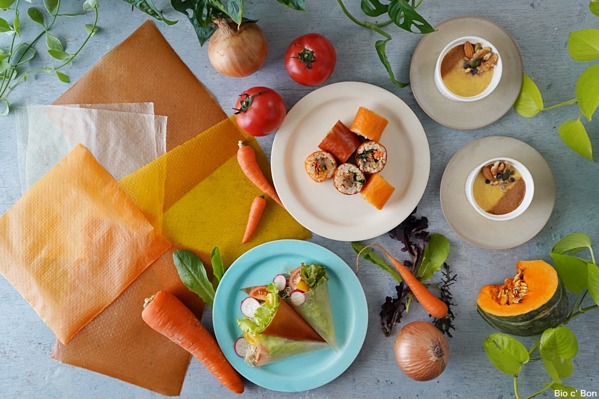 食べるだけでSDGsに貢献できる野菜シート
「オーガニックベジート」を1月11日より
パリ発のオーガニック・スーパーマーケット
ビオセボンにて先行発売販売開始！