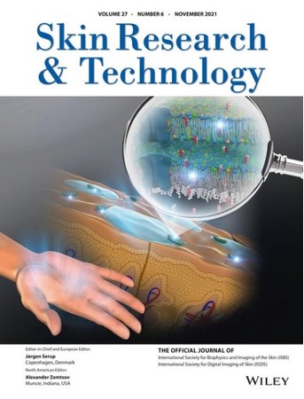 Skin Research and Technology誌 の表紙