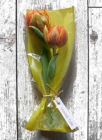 花びらリップバーム発売記念。春の訪れを楽しむフラワーブーケプレゼント。#ドルガバコスメ