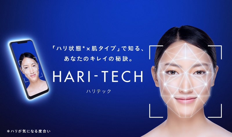 「リサージ」のデジタル肌測定が独自開発のハリAI解析技術を搭載し進化　新デジタル肌測定 『HARI(ハリ)-TECH(テック)』*1提供開始