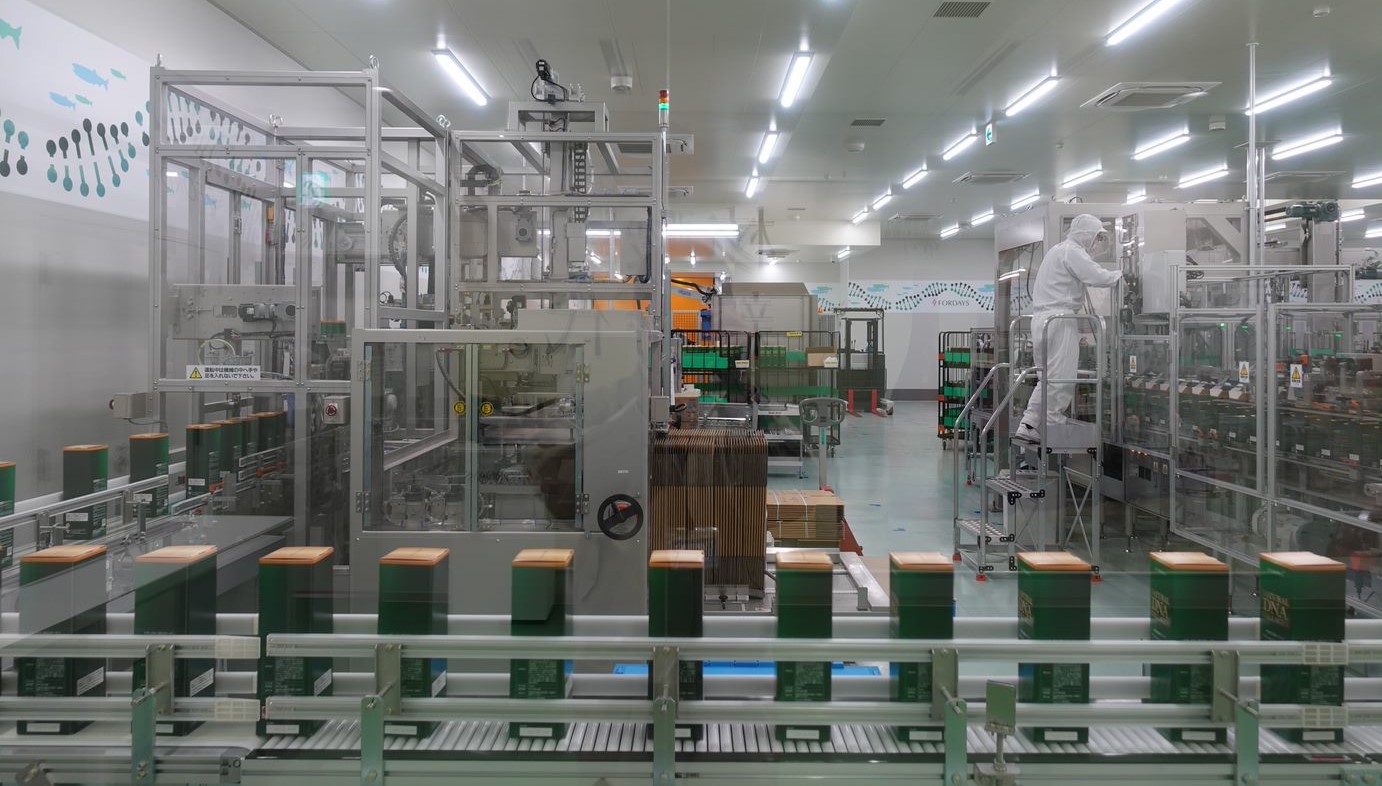フォーデイズ、
核酸(*1)ドリンクを製造する岐阜工場が
「健康食品GMP」の認定を取得