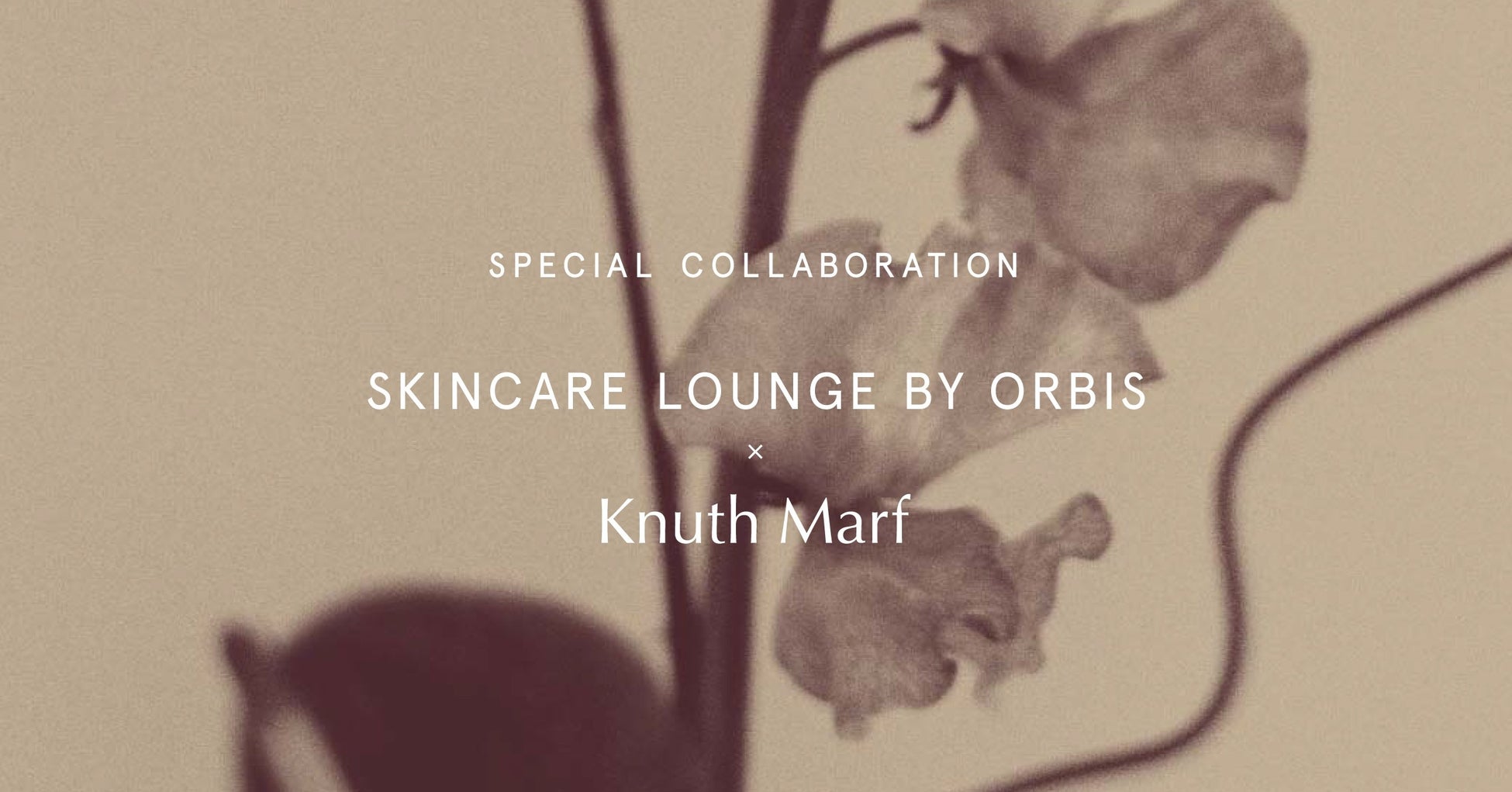 オルビスの体験特化型施設『SKINCARE LOUNGE BY ORBIS』×ファッションブランド『Knuth Marf』がコラボレーション！『Knuth Marf』初POPUPイベントも開催予定
