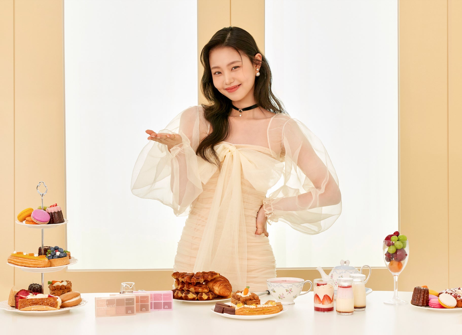 韓国コスメブランド「Milk Touch」よりビーマイスウィートデザートハウスパレット＆ボリュームアンドグロウアイメーカーが新登場！