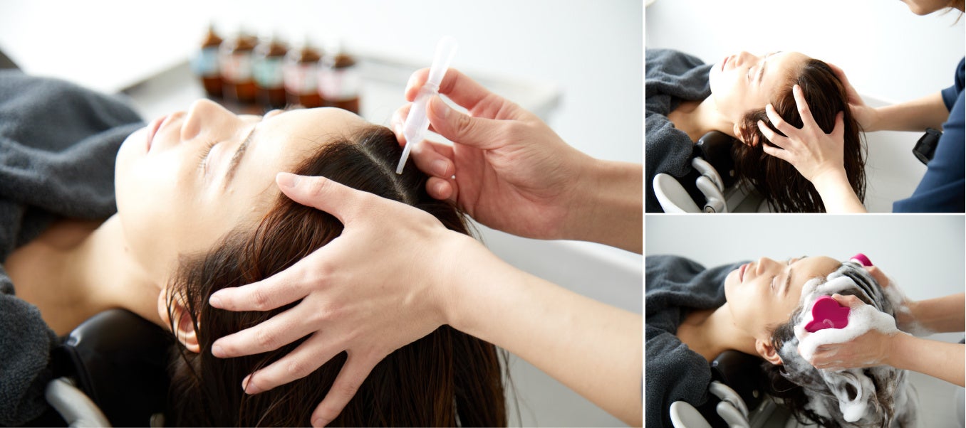 世界初・独自の浸透技術「Hair Medulla Care」によりコレステロールを高浸透させた髪の揺れは、魅力的な印象を与えることを発見