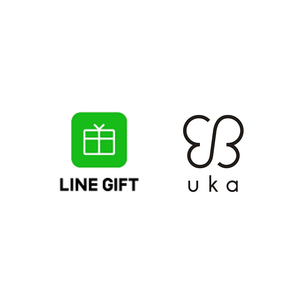 ukaからトーク上で気軽にギフトを贈り合える「LINE ギフト」サービスがスタート