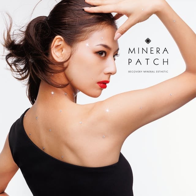 西内まりやをイメージモデルに待望の新発売！貼るだけでエステ効果が得られるおしゃれな磁気治療器『MINERA PATCH（ミネラパッチ）』