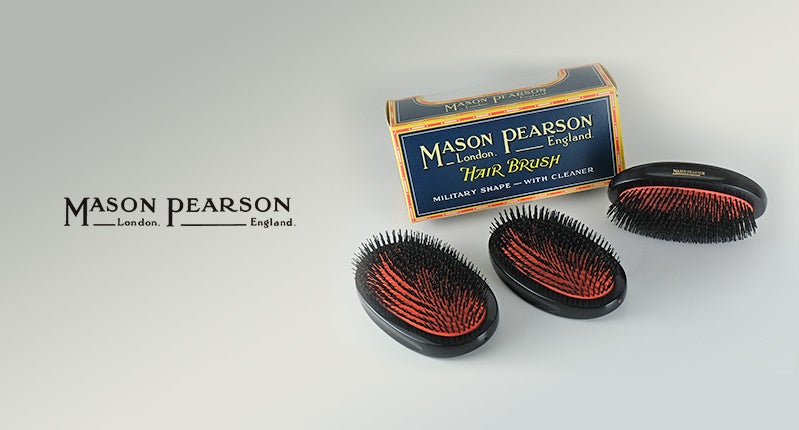 最高級ヘアブラシ「メイソンピアソン」にメンズヘアケアの新定番『メイソンピアソン ミリタリーシリーズ』が登場。