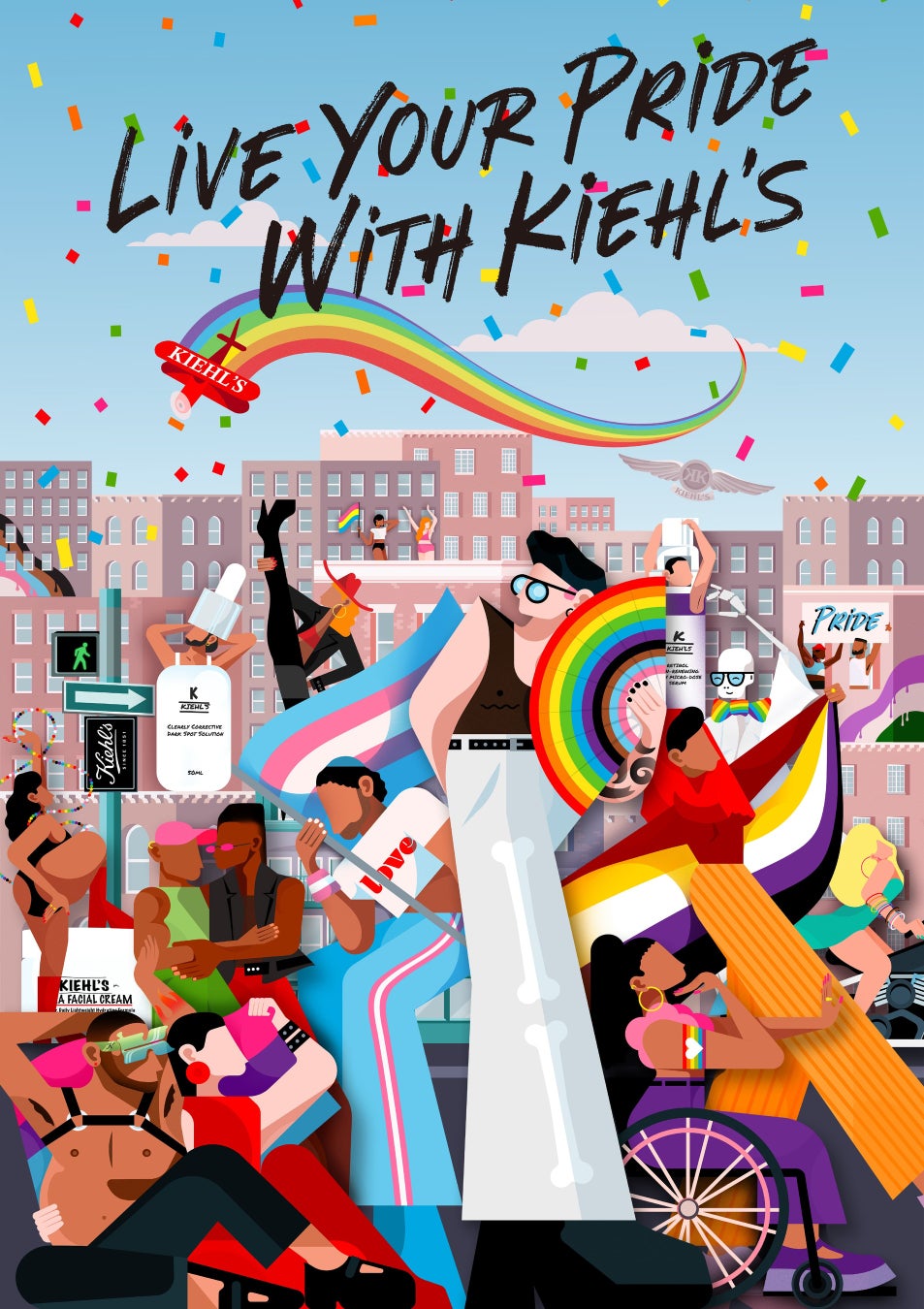 『LIVE YOUR PRIDE WITH KIEHL’S』～ありのままの自分を、キールズと！～