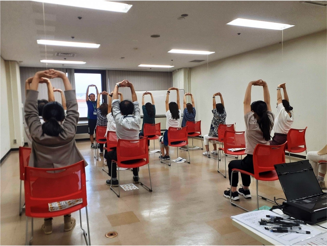心幸ウェルネスの「オフけん」、神戸市職員向けに「出前職員健康づくり教室」を実施