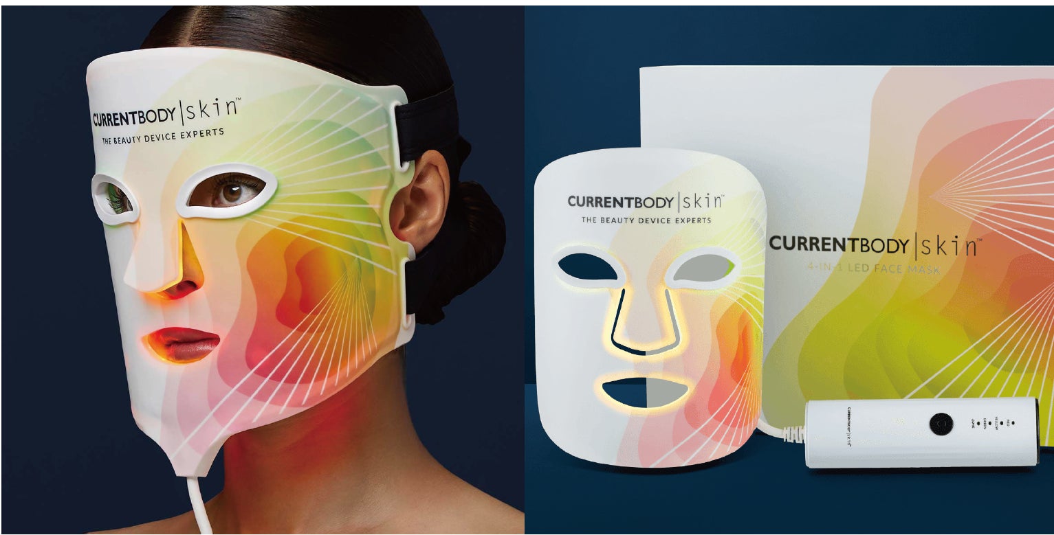 CurrentBody skin LEDマスク\n世界シェアNo.1のLEDマスク通電確認済みです