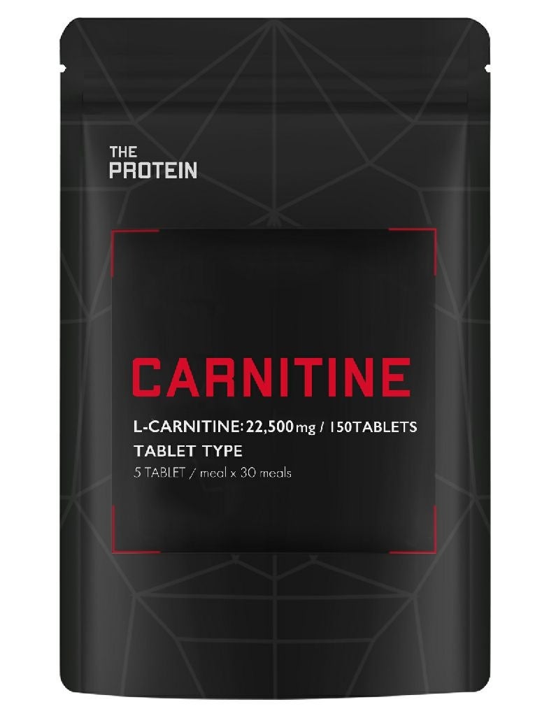 【累計販売数25万個突破のプロテインブランドTHE PROTEIN】トレーニング前や食後に！脂肪の燃焼をサポート！カルニチン 150錠が9月7日(木)に新発売！