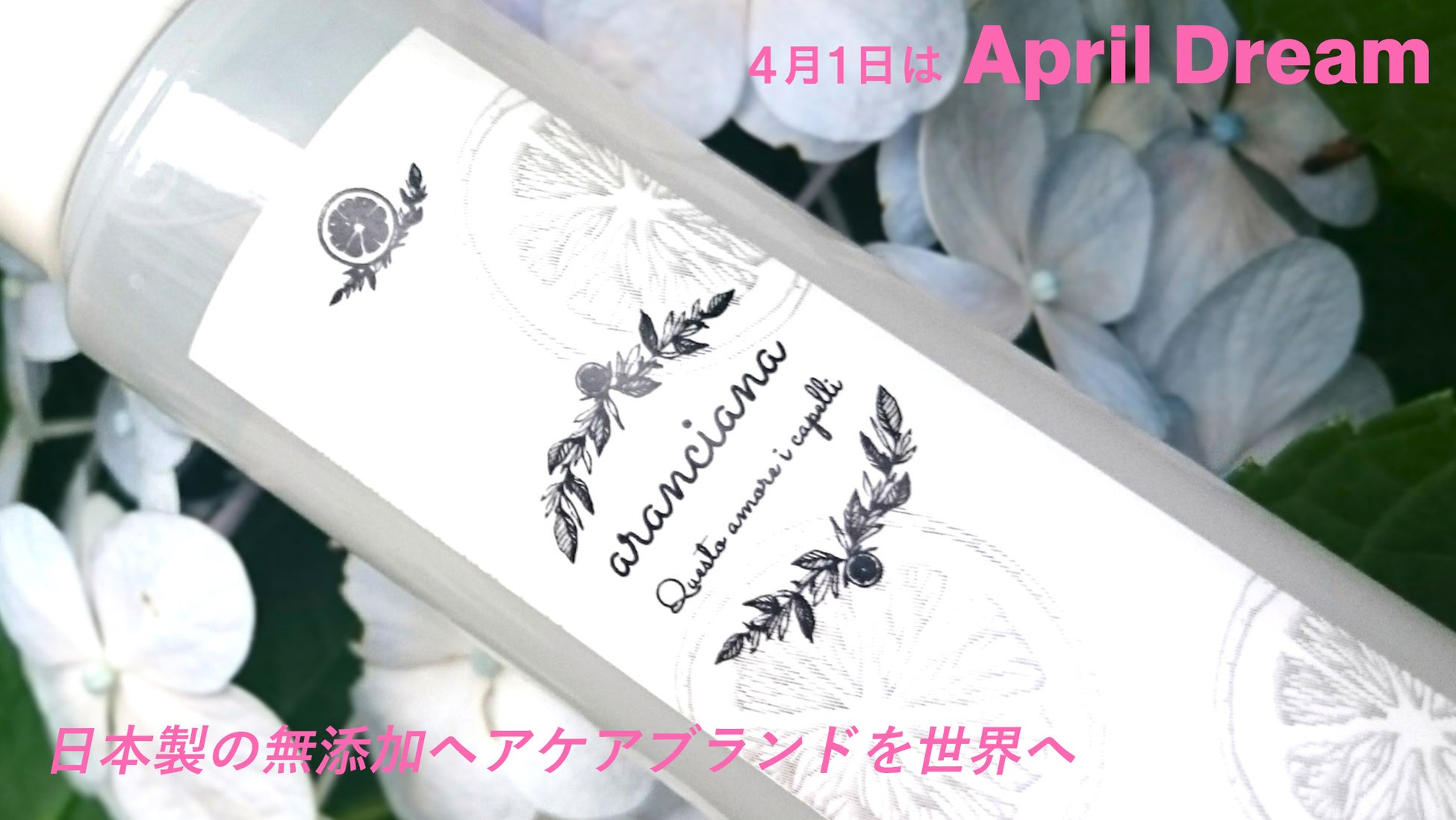 【今こそ日本の品質を世界へ】髪の為に、地球の為に本気の日本製無添加ヘアケア商品をお届けしたい。そんな夢をアランシアーナは掲げています