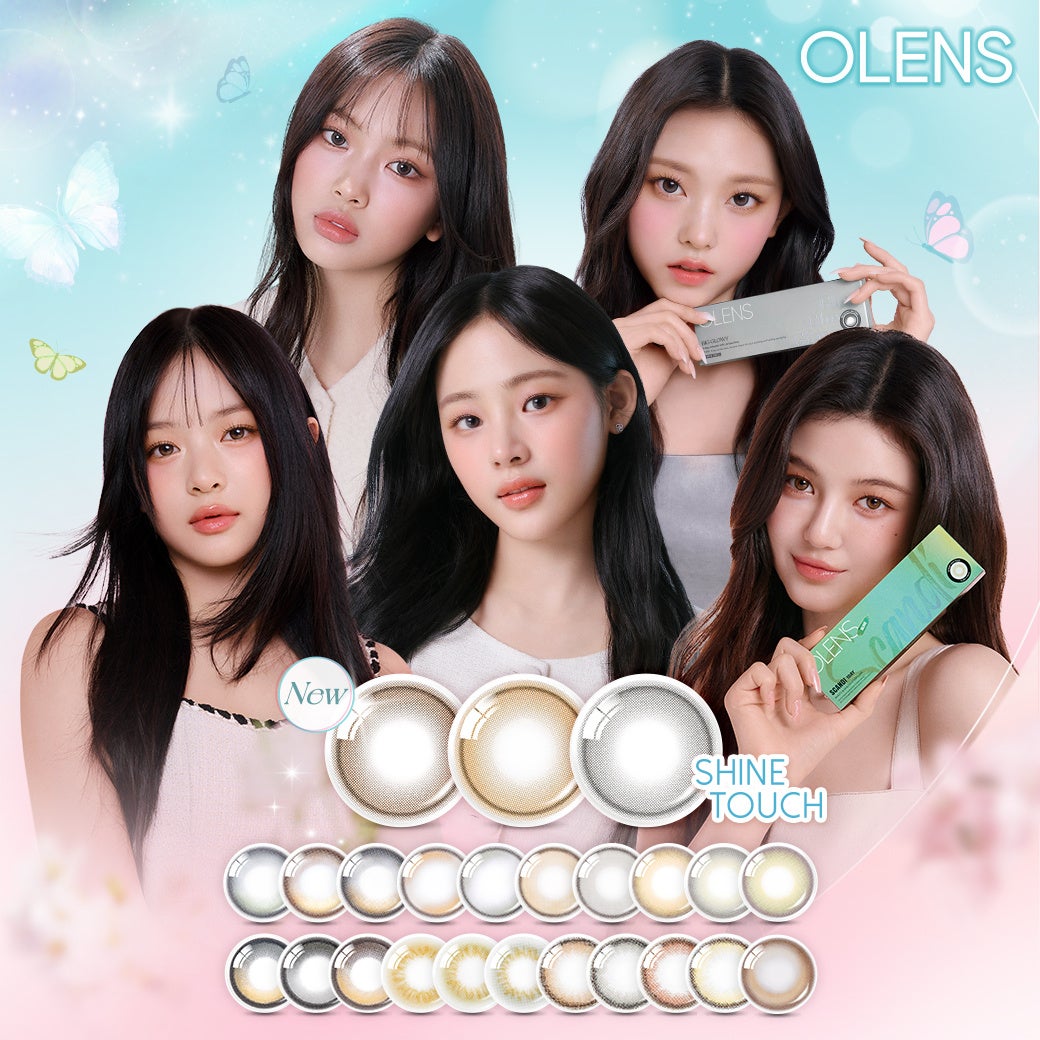 韓国No.1*カラコン『OLENS(オーレンズ)』より待望の新シリーズ「Shine Touch(シャインタッチ)」が発売！