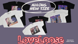 寺田健吾のファッションブランド「Love Loose」、全商品8Lサイズまで対応可能になりました