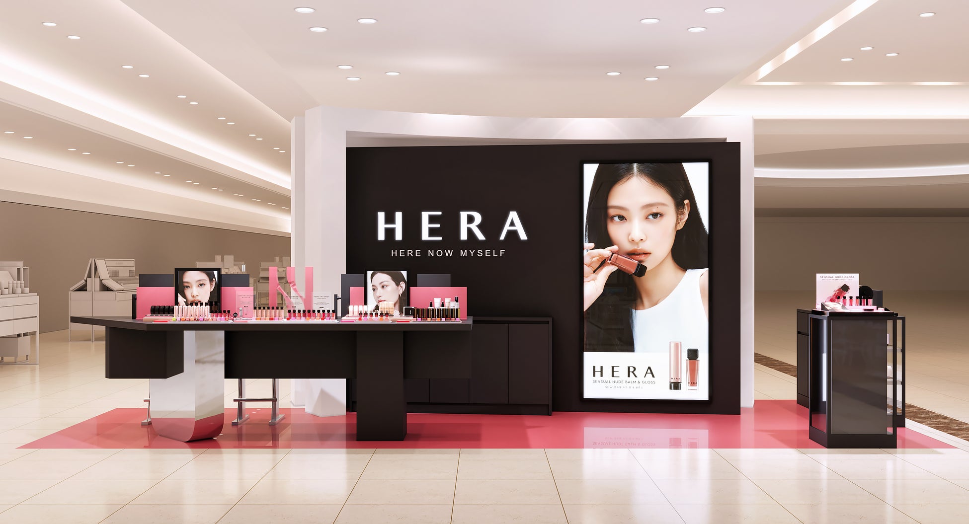 韓国・ソウル発のラグジュアリーメイクアップブランド「HERA（ヘラ）」が、2024年5月8日（水）から阪急うめだ本店でポップアップストアを展開