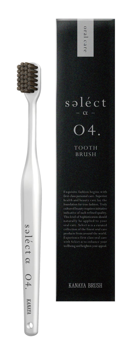 『Selec t α（セレクトアルファ）』 から100%天然毛歯ブラシ「ナチュラルトゥースブラシ」新色ホワイト2024 年6月4日「虫歯の日」新発売