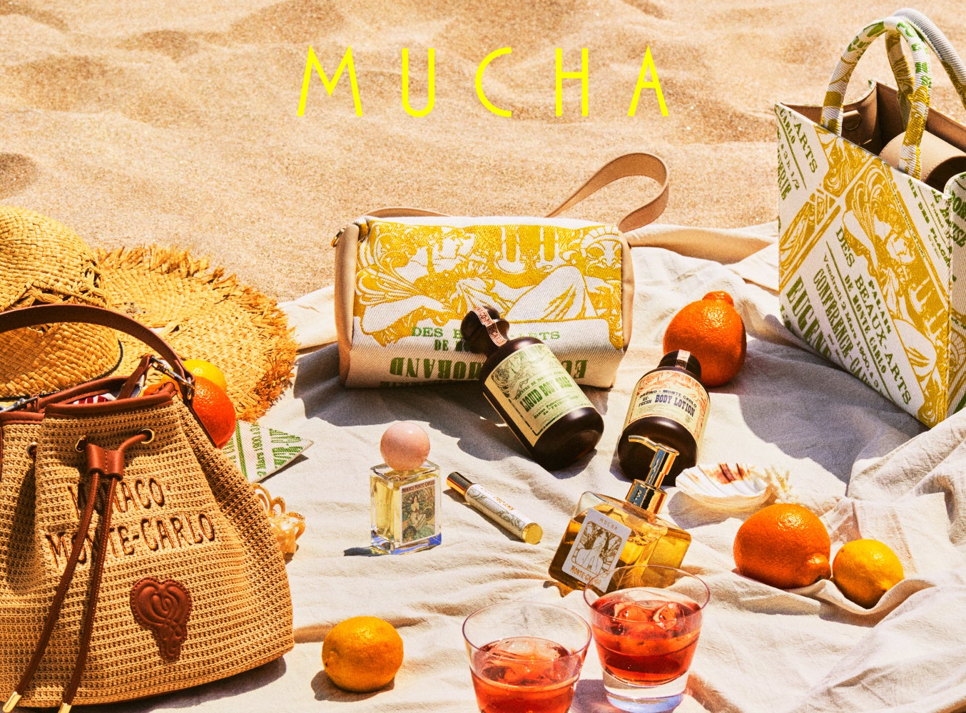 【MUCHA(ミュシャ)】地中海のヴァカンスへ誘う「モナコ・モンテカルロ」をイメージした新たな香りとアートピースのコレクションを新発売。