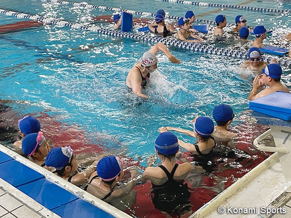 コナミスポーツ、全国で学校水泳授業の受託事業を推進