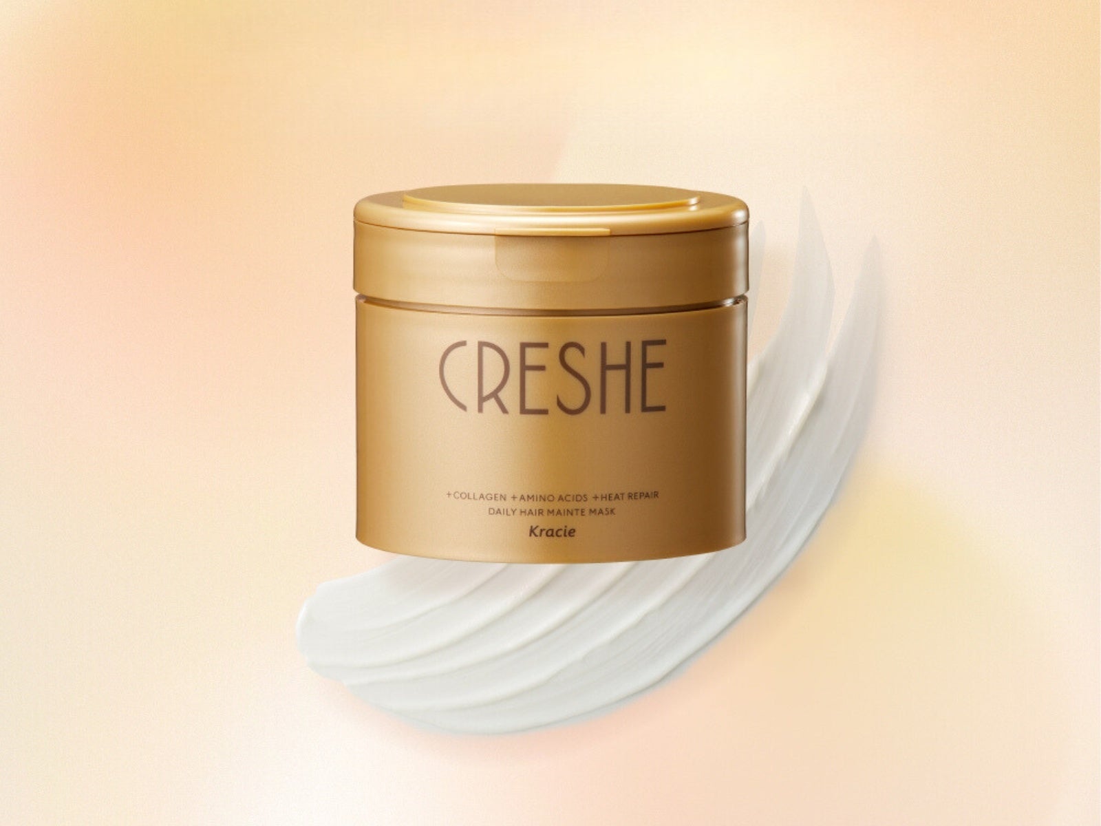 髪に持続型の愛を届ける「CRESHE （クレッシェ）」から毎日使えるスペシャルケアマスク「デイリーヘアメンテマスク」新発売