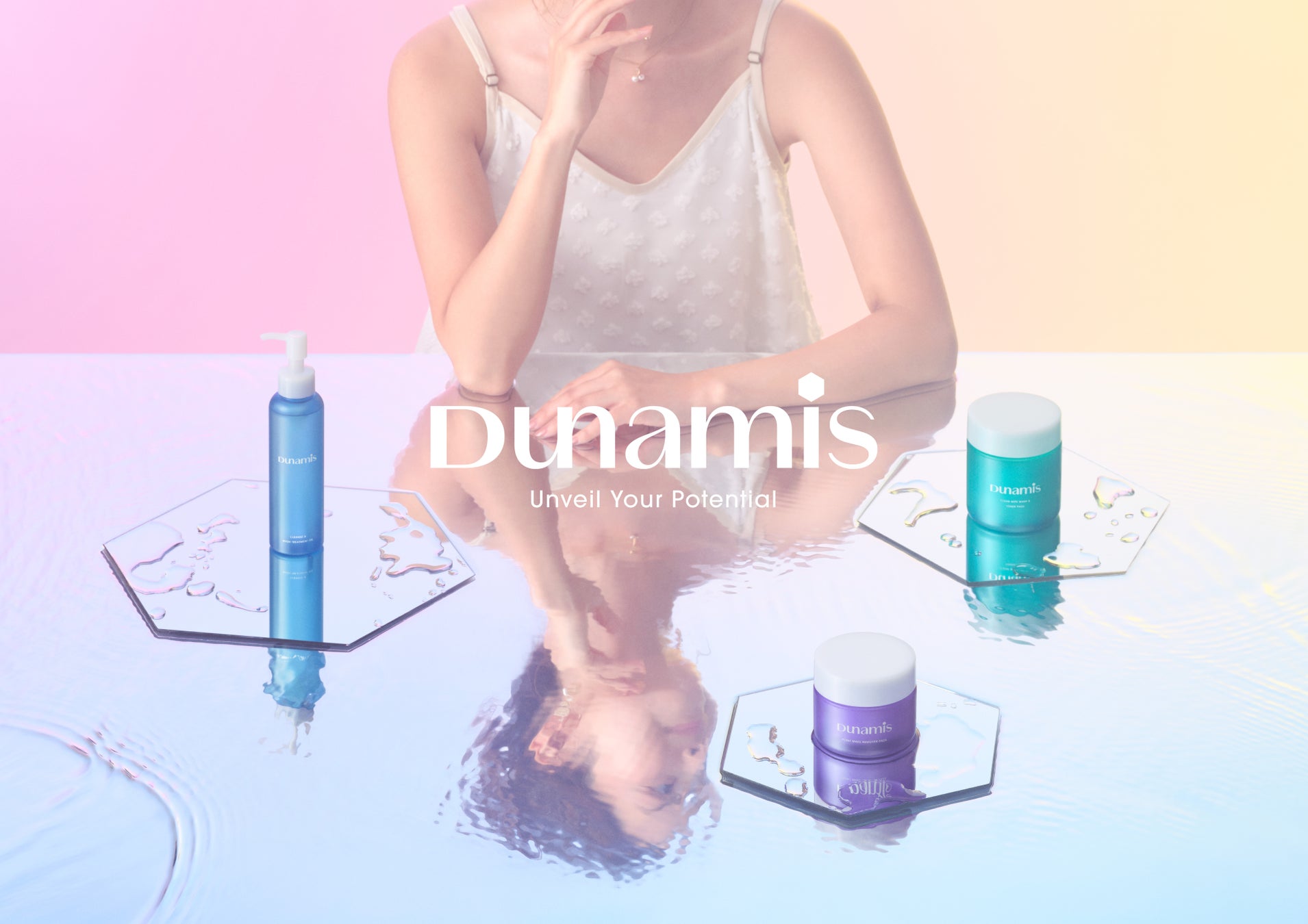 20代の肌悩みを考えたスキンケアブランド「Dunamis」8月2日(金)より全国のPLAZA・MINiPLAにて発売開始！