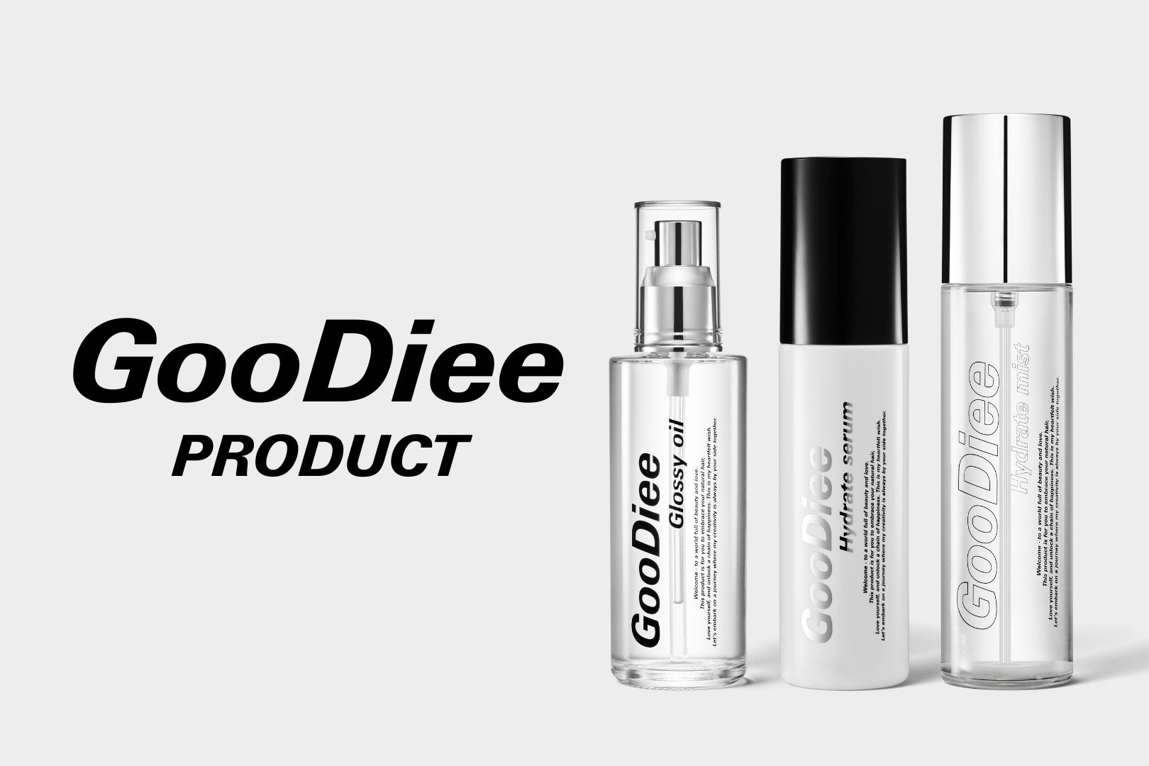 【GooDiee】 ORIGINAL PRODUCTS 〝OUT BATH LINE〟3点NEW RELEASE!!