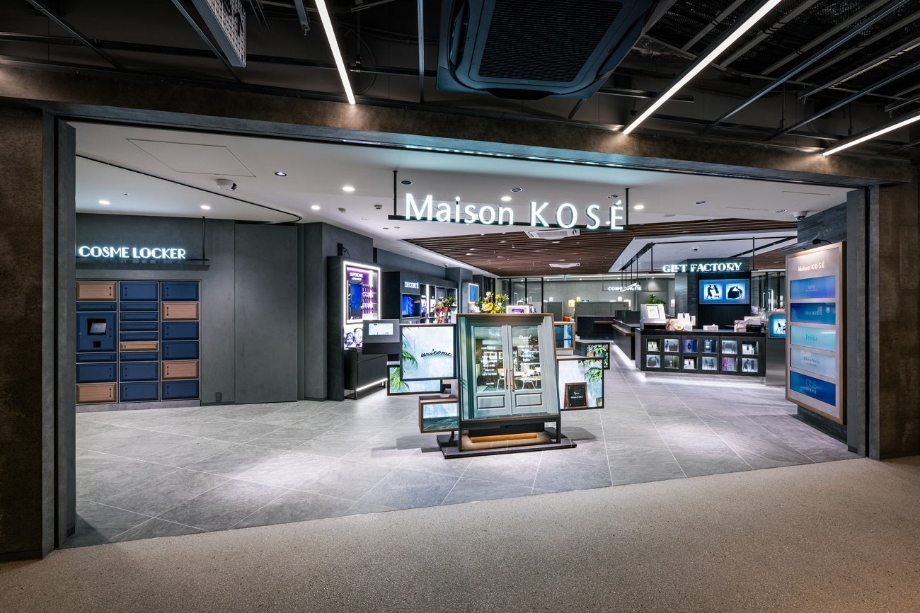 ～8月30日に「 Maison KOSÉ ハラカド」がオープン～　オンラインと融合した店舗づくりを行い、“今”というトキを楽しむ快適で満足度の高い顧客体験を提供