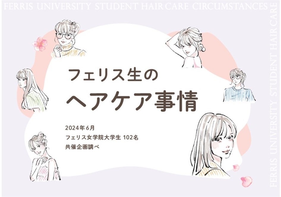 フェリス女学院大学 大学祭実行委員会×柳屋本店「美髪ガチャ 〜女子大生のヘアケア事情！〜 」を開催