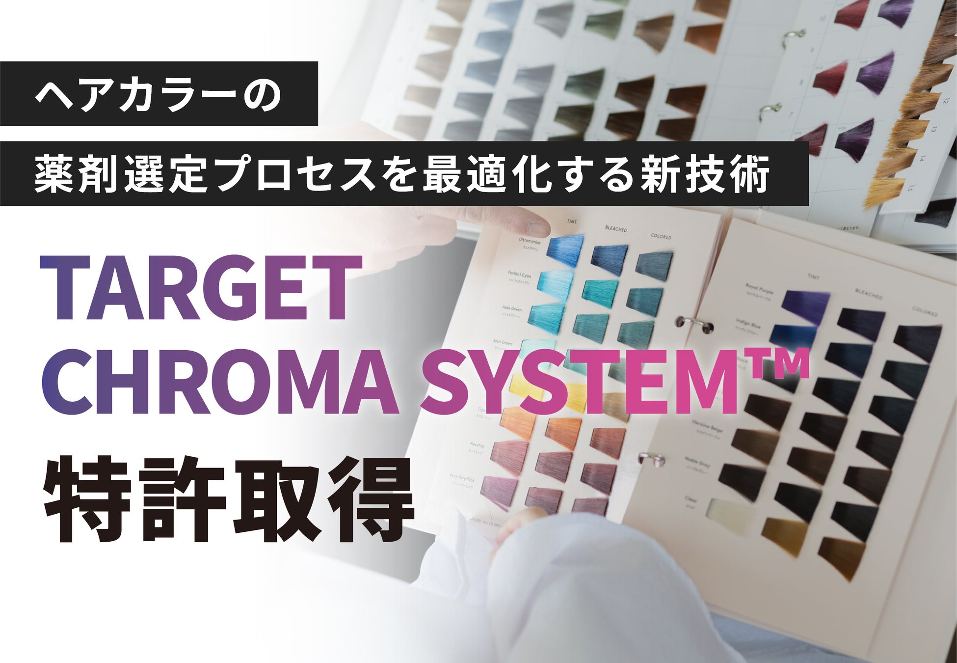 株式会社LOWBAL、ヘアカラーの薬剤選定プロセスを最適化する新技術を独自開発・特許取得