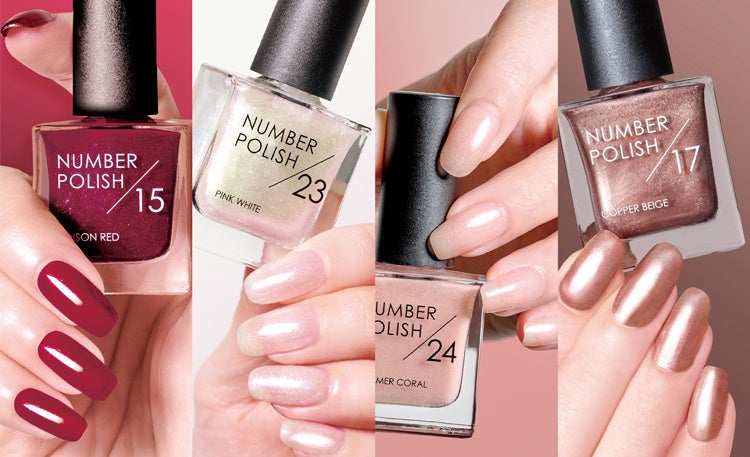 ＜NUMBER POLISH＞ 2024年WINTER Universal Shades Collection 時代が変わっても愛され続ける永遠の定番色