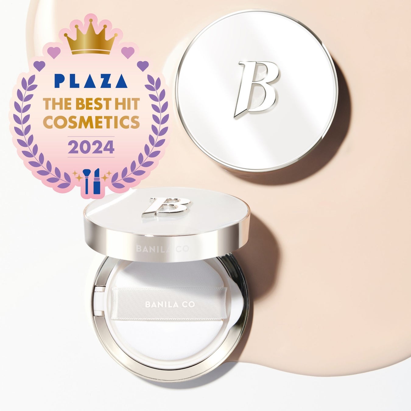 「BANILA CO」バニラコのクッションファンデーションが「PLAZA THE BEST HIT COSMETICS 2024」ファンデーション部門で1位を受賞