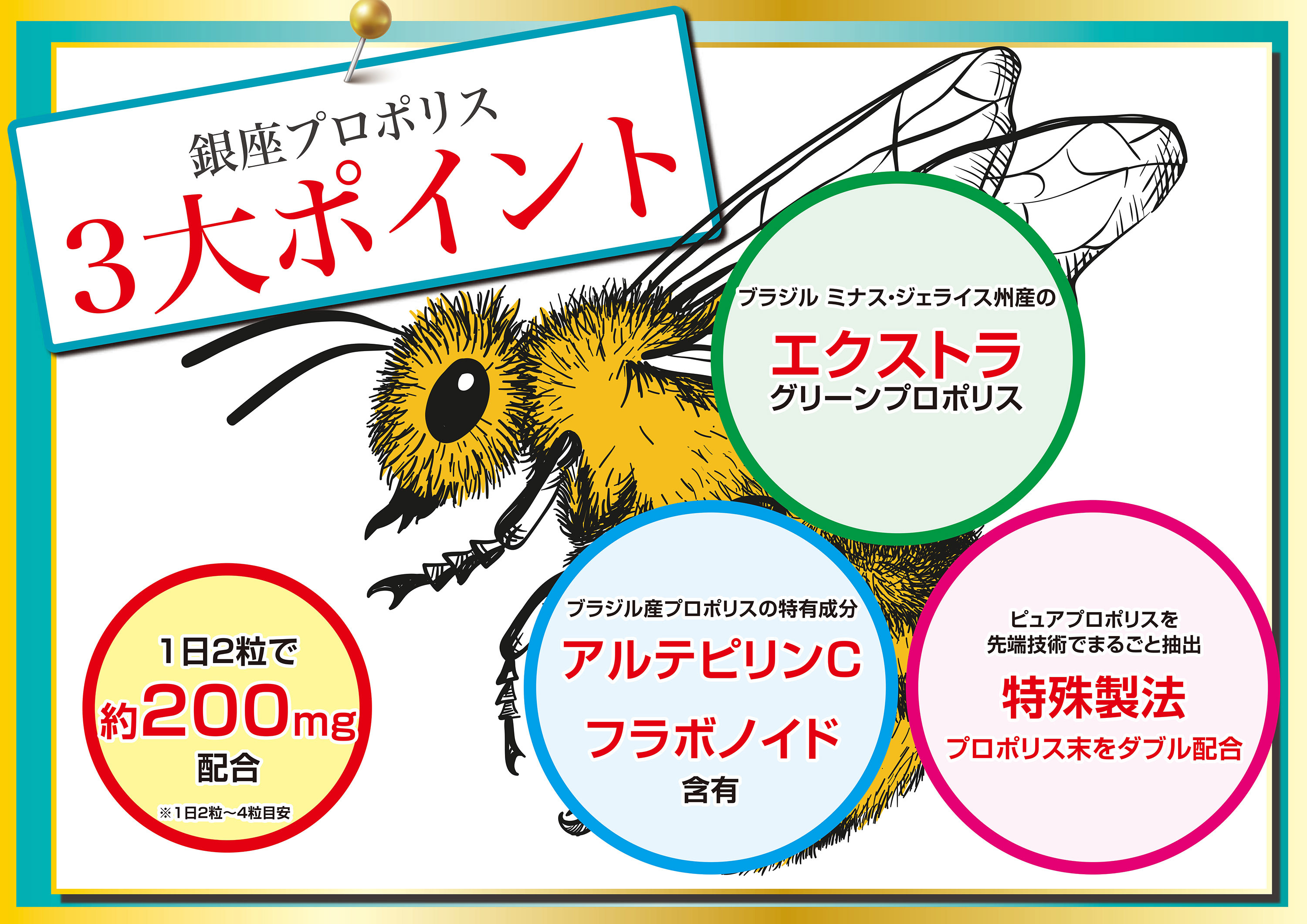 健康と美を守るブラジル産高品質「銀座プロポリス」　
楽天大感謝祭セールで12月26日まで期間限定価格で販売！