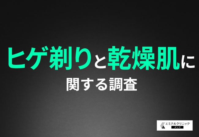 【冬の乾燥でカミソリ負けしてない？】男性6割が実感する冬の「ヒゲ剃り後の肌トラブル」が浮き彫りに