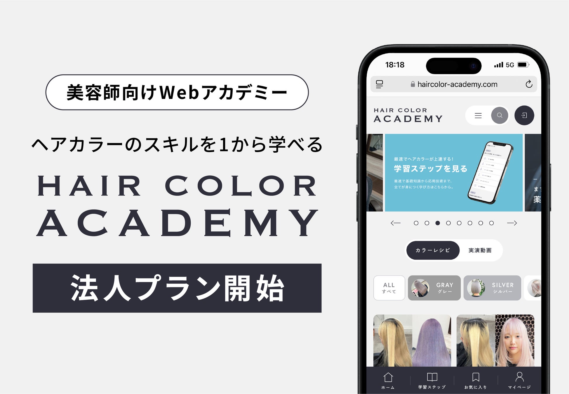 株式会社LOWBAL、美容室を運営する法人向けにヘアカラー教育オンラインスクール「HAIR COLOR ACADEMY法人プラン」の提供を開始