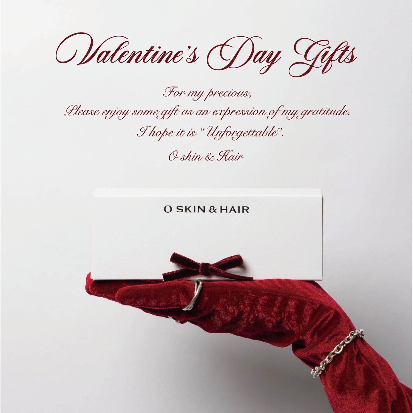 【O SKIN & HAIR】Happy Valentine’s & White Day ! 大切な人へ贈る、胸が高鳴るギフトを1/24(金)18:00より発売