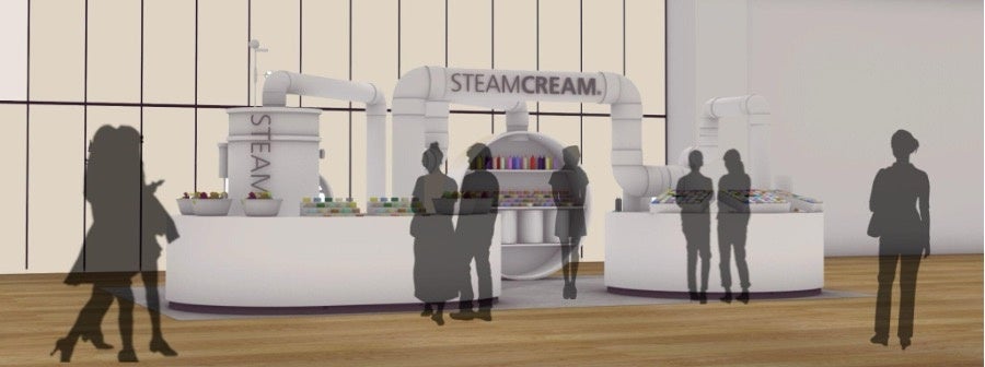 工場でハンドメイドを体験！？「STEAMCREAM FACTORY」が有楽町マルイに OPEN！