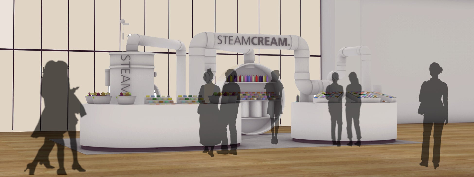 工場でハンドメイドを体験！？「STEAMCREAM FACTORY」が有楽町マルイにOPEN！