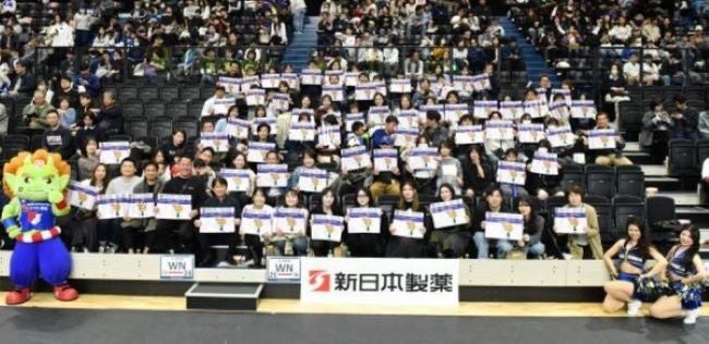 新たな仲間、新たな絆！新日本製薬、新入社員とともにライジングゼファーフクオカを全力応援