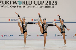 スズキワールドカップ2025第36回エアロビック世界大会。４月２7日決勝大会　結果