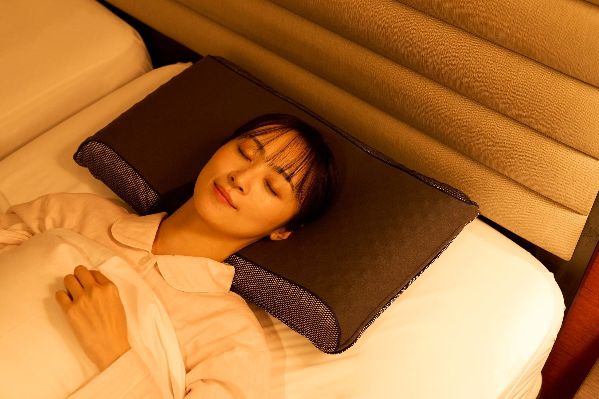 東京プリンスホテルの「やさしい快眠サポートステイ」にて、【昭和西川】の『MuAtsu Pillow Bounce（ムアツピローバウンス）』が採用されました
