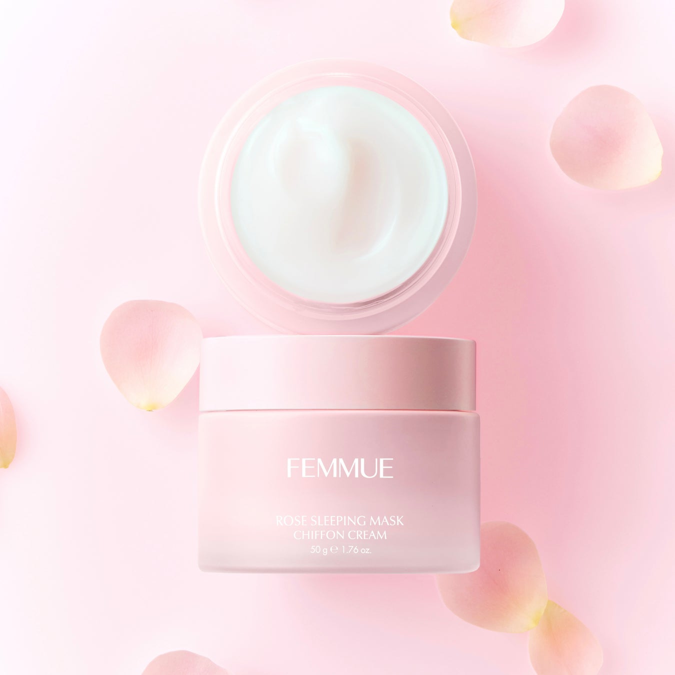 【FEMMUE】ロングセラーアイテム「ローズウォーター スリーピングマスク」が最新の肌環境に寄り添う処方へ進化して新発売。