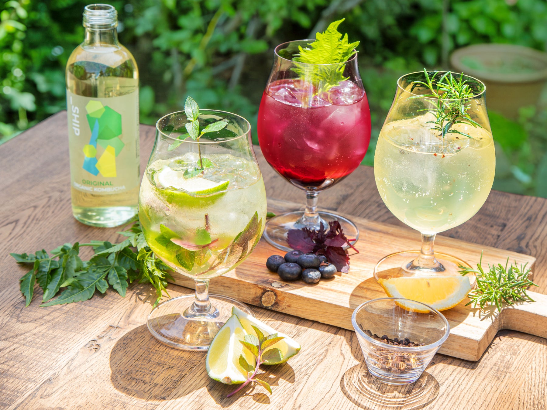 「発酵SODA fair」第4弾を5月19日（月）より開催！「_SHIP KOMBUCHA（シップ コンブチャ）」を使った3種類のノンアルコールカクテルをご提供します。