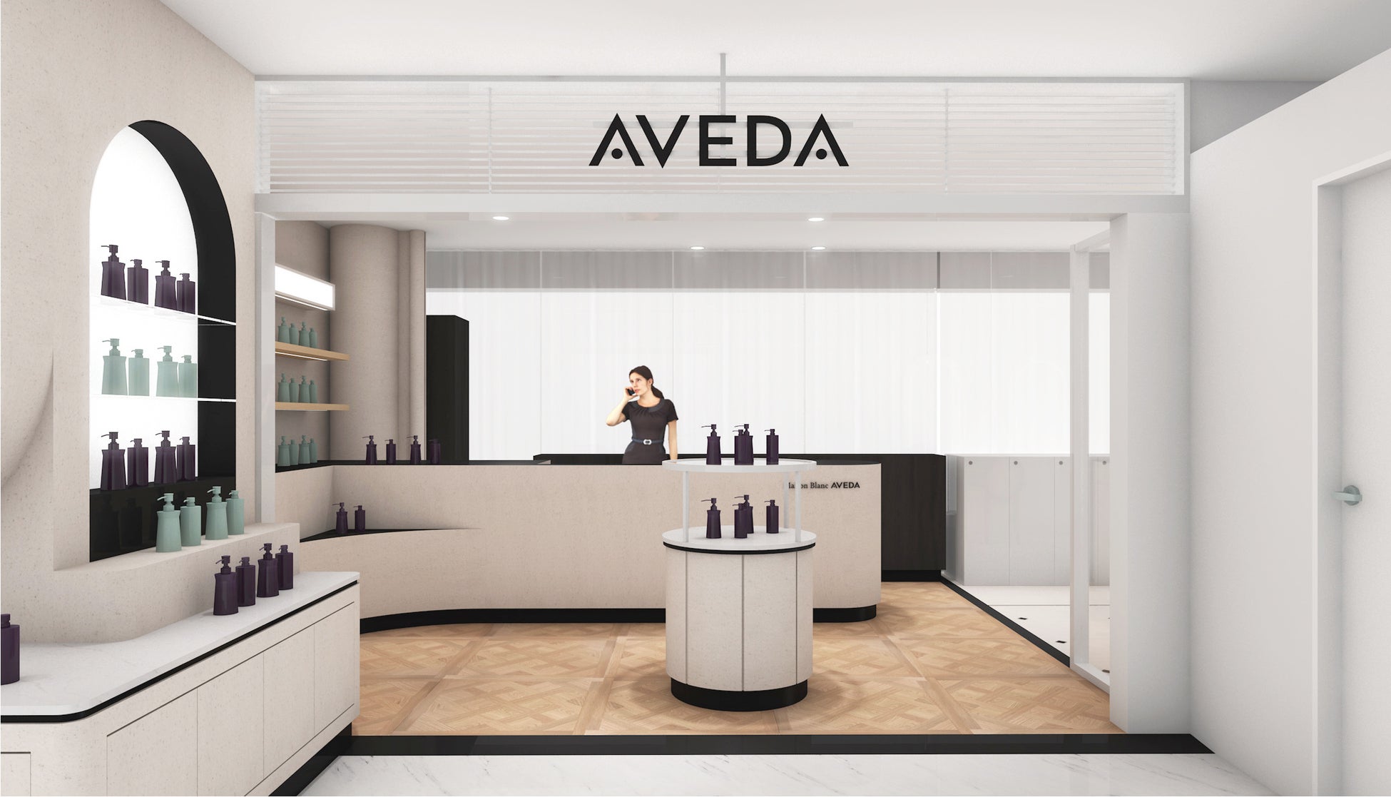 【AVEDA（アヴェダ）】西宮で人気のコンセプト サロンMaison Blanc AVEDA、2号店が川西阪急に誕生