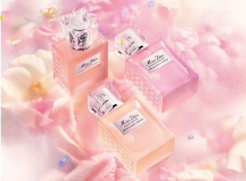 ゆれる髪に香る、花々の美しさミス ディオール 新ヘア ミスト＆ヘア オイル