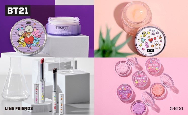 今だけ！CLINIQUE×BT21 コラボ デザインが数量限定で登場。
