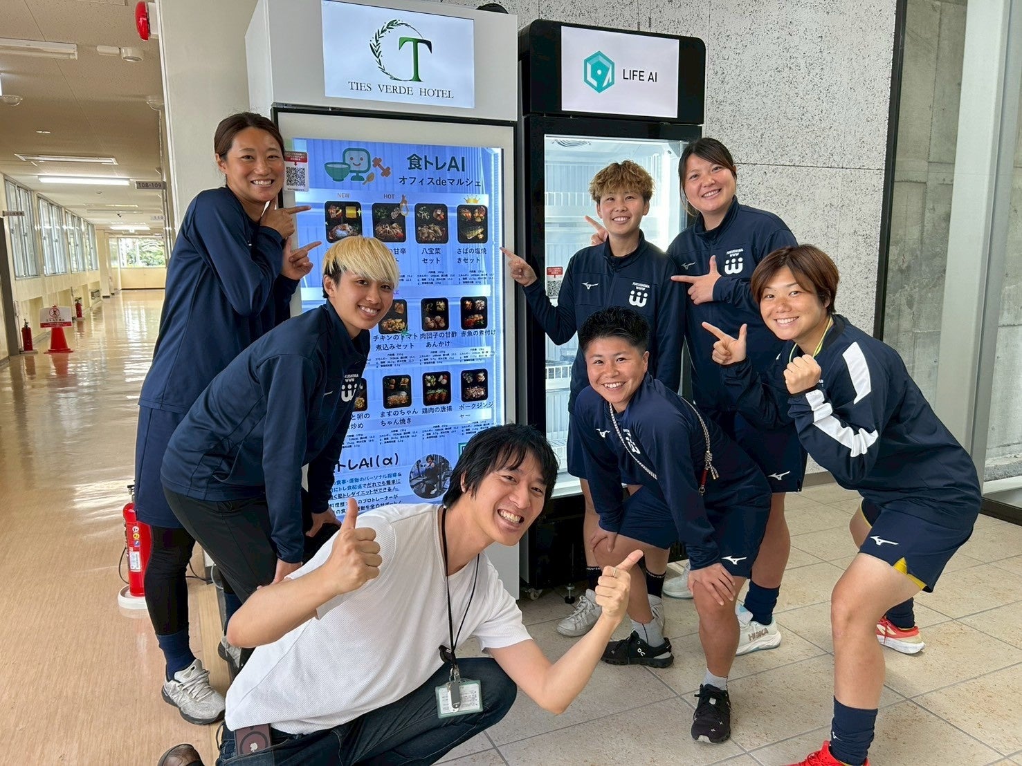 LIFE AIが女子サッカークラブ「福島ウィーアー」と連携し、食事支援AIの実証を開始