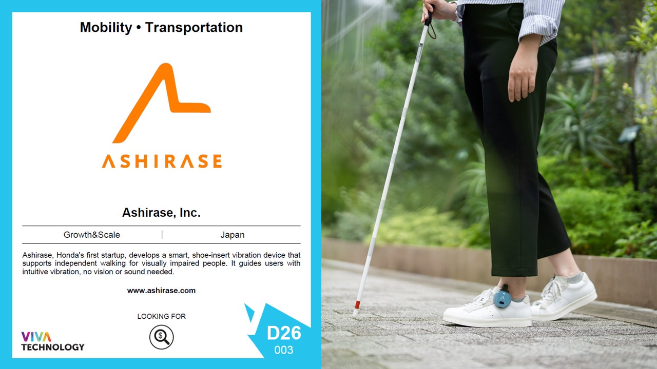 Ashirase、欧州最大級のテクノロジーイベント「VivaTech 2025」で公式注目スタートアップに選出